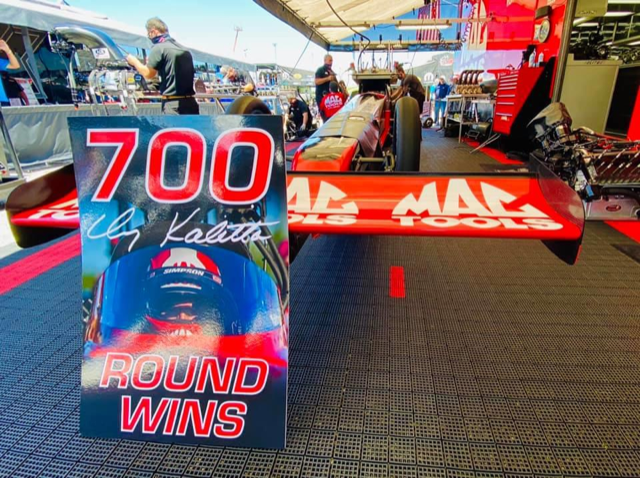 Team Kalitta: 700th Round Win and 4 consecutive final rounds